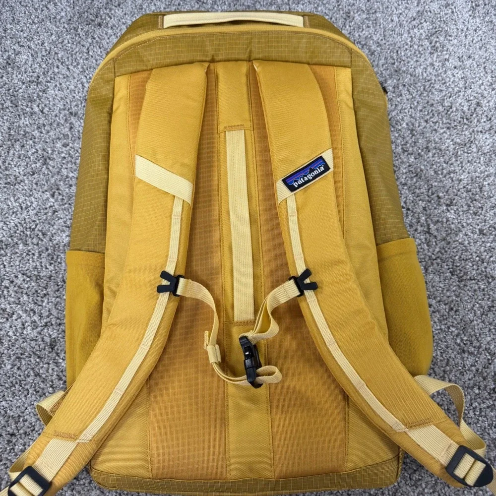 Patagonia Black Hole Pack 25L Yellow Recycled Ripstop Laptop Backpack 49297